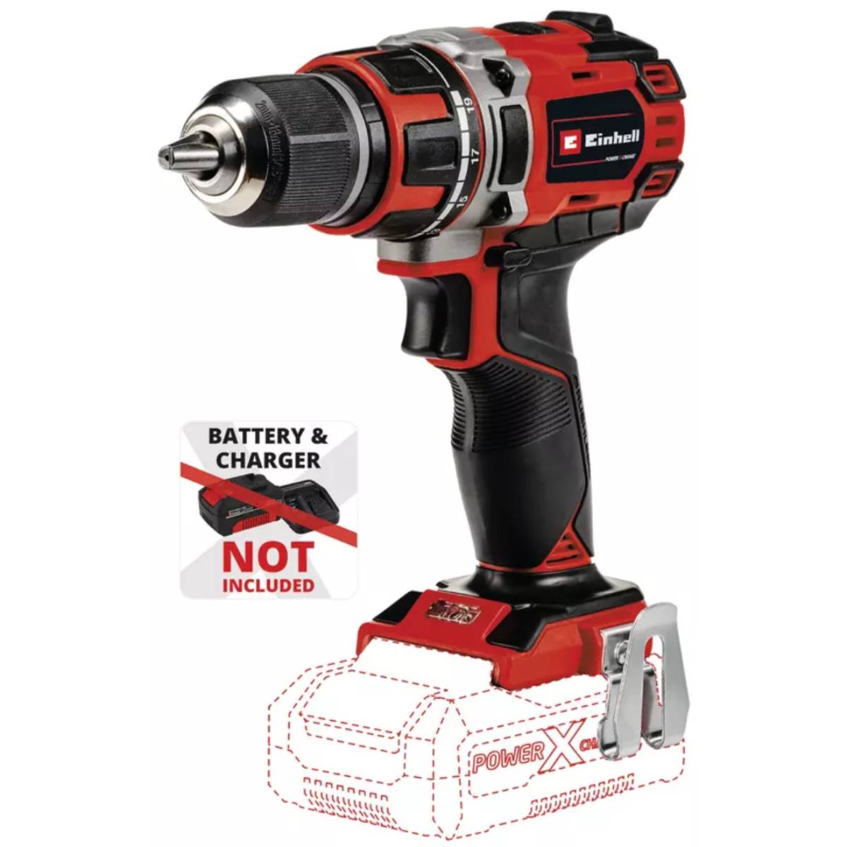 Einhell PXC aku bušilica BRUSHLESS TP-CD 18/50 Li - solo Einhell PXC aku bušilica BRUSHLESS TP-CD 18/50 Li - solo