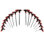 WEBER set TORX i INBUS ključeva sa T ručkom u PVC kovčegu, 16 komada