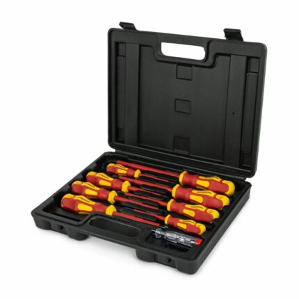 WEBER set VDE odvijača u PVC kovčegu, 9 komada