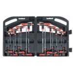 WEBER set TORX i INBUS ključeva sa T ručkom u PVC kovčegu, 16 komada