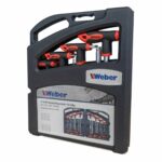 WEBER set TORX i INBUS ključeva sa T ručkom u PVC kovčegu, 16 komada