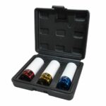 WEBER set nasadnih ključeva sa zaštitom za aluminijske kotače 17, 19 i 21 mm, u PVC kovčegu, 1/2"