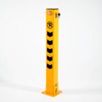 Parking barijera - stub, sa zaključavanjem, 8x8cm, h-75 cm