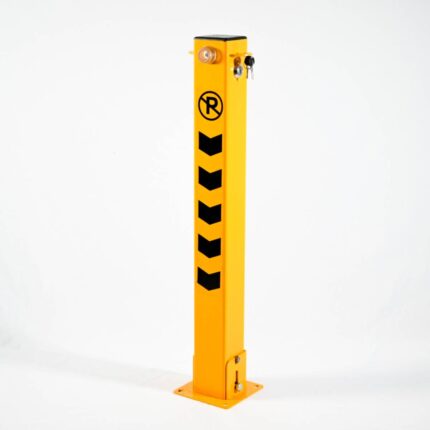 Parking barijera - stub, sa zaključavanjem, 8x8cm, h-75 cm