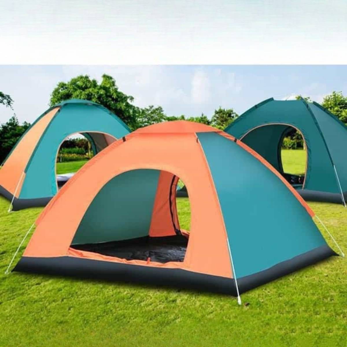 Šator 200x200x130 cm sa 2 vrata - samootvaranje Šator 200x200x130 cm sa 2 vrata - samootvaranje