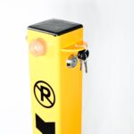 Parking barijera - stub, sa zaključavanjem, 8x8cm, h-75 cm