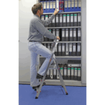 KRAUSE ljestve za domaćinstvo Corda 3 gazišta - Slika 4