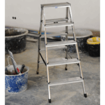 KRAUSE ljestve dvostrane Dopplo 2x5 gazišta - Slika 2