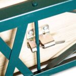 Vrtna garnitura stol+ dvije klupe 200x60cm, set