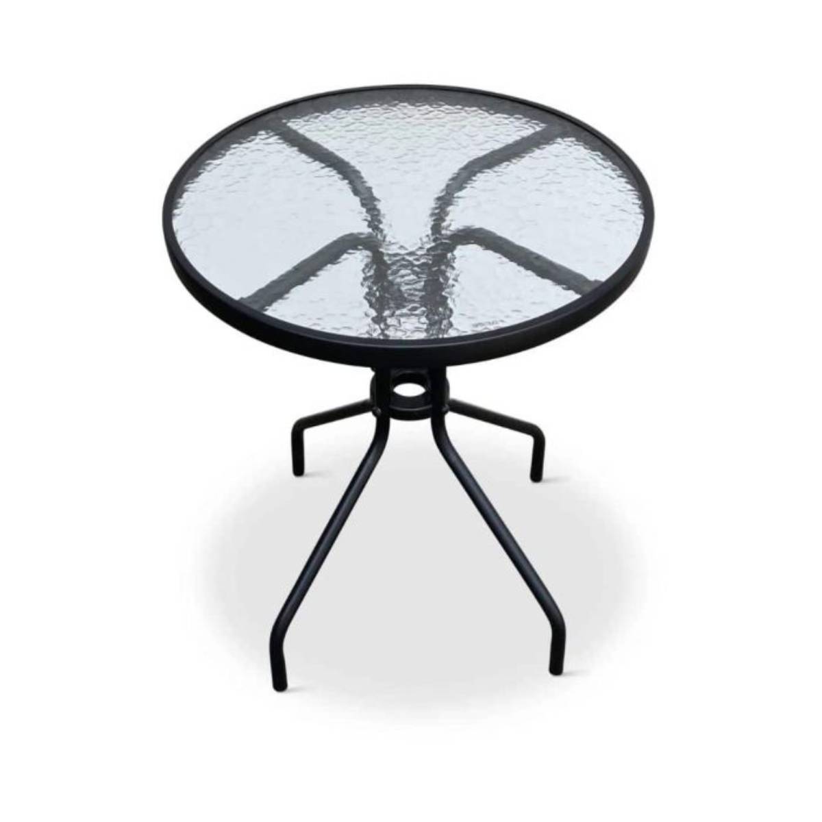 Vrtni-metalni-stol-sa-kaljenim-staklom-60x70-cm-okrugli-AM-070 Vrtni metalni stol sa kaljenim staklom, 60 x 70 cm - okrugli, AM-070