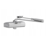 Hidraulični zatvarač, vrata do 1.100 mm, 80 kg, crni/sivi - Slika 2