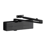 Hidraulični zatvarač, vrata do 1.100 mm, 80 kg, crni/sivi