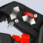 KNIPEX kliješta za skidanje izolacije ComStrip, 0,2 – 6,0 mm2 - Slika 2