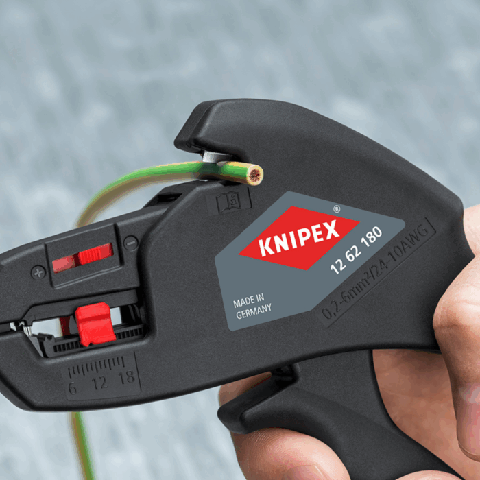 KNIPEX kliješta za skidanje izolacije ComStrip, 0,2 – 6,0 mm2 - Slika 6