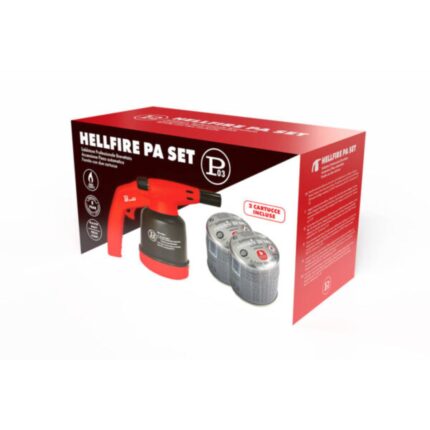 Set plinski brener Hellfire Pa – sa upaljačem + 2 kartuše