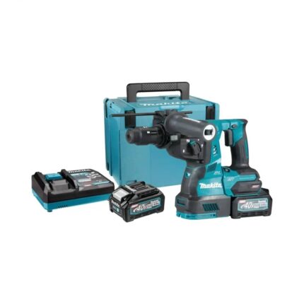 MAKITA aku bušilica-čekić XGT 40V HR002GM201 ,u setu sa 2 baterije 4,0 Ah, punjačem i koferom