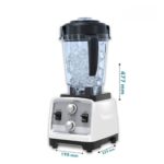 KUMTEL blender, profesionalni, 1600W, 3 lit, HCTB-01 - Slika 2