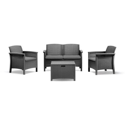 BICA-vrtna-garnitura-Venezia-2-grafit-siva