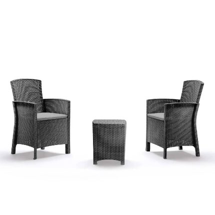 BICA-vrtna-garnitura-za-terasu-Lido-grafit-siva