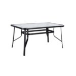 Vrtni-metalni-stol-sa-crnim-kaljenim-staklom-150x90cm-AM-094