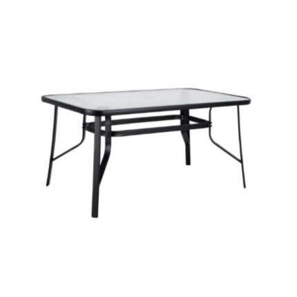 Vrtni-metalni-stol-sa-crnim-kaljenim-staklom-150x90cm-AM-094