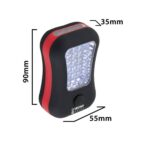 DL101 Džepna svijetiljka 24+4 LED, sa kukom i magnetom - Slika 3