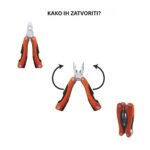 IG305 Univerzalni džepni nožić, 16U1, l-16 cm, narančasti - Slika 6