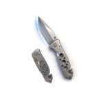 IG355 Preklopni džepni nož , sječivo l-8,3 cm, sivi - Slika 4