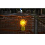 IL08 STAK upozoravajuče dvostrano LED svjetlo za radove ST088, za 1 x 4R25 bateriju - Slika 3