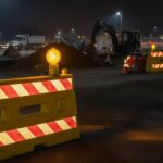 IL08-STAK-upozoravajuče-dvostrano-LED-svjetlo-za-radove-ST088-za-1-x-4R25-bateriju
