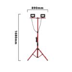IS749NG Građevinski reflektor LIGHT PAD, na tronošcu i 3 met kabla, 20W, 1800Lm - Slika 6