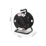 REEL-EMPTY Kolut za produžni kabl za 40 met x 1,5mm2, - Slika 3